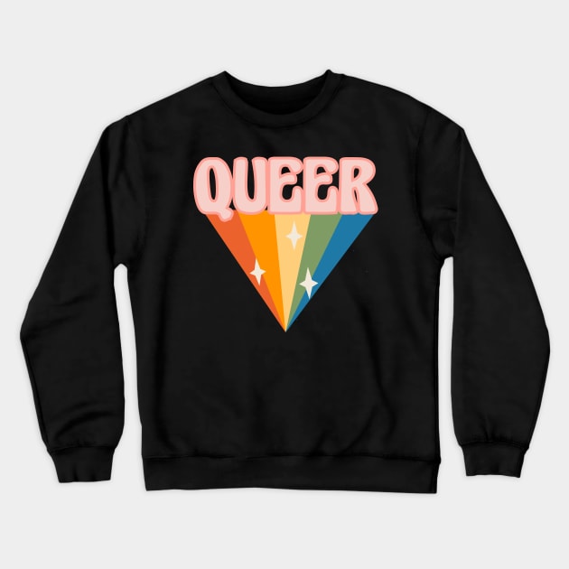 Queer Crewneck Sweatshirt by nerdlkr
